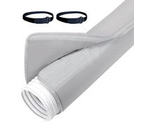 Gaine Isolante Thermique pour Tuyaux de Climatisation | Manchon de Couverture pour Bouche d'Aération | Manchon Adjustable Triple Couche Étanche à l'Eau Protégeant les Tuyaux pour Durabilité et Économi