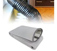 Gaine Isolation Tuyau Climatisation - Enveloppe Isolante Triple Couche Ajustable (150x53cm ) Intérieur/Extérieur - Résiste À L’Eau UV Et Chaleur | Pour Climatiseur Split, Tuyau Évacuation, Ventilation