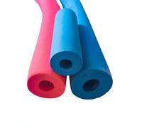 Gaine Isolation Tuyau Climatisation,Isolation Tuyaux Chauffage Pour Poignée,Tuyau D'eau de Chauffage,Support de Poignée D'outil,ID 32mm 43mm 48mm 60mm,Longueur 1.8/2m Bleu(Red,16mmx15mmx2m)