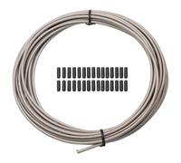 Gaine Jagwire Workshop Shift Housing 4,5mm Lex-Sl Slick-Lube 10 M-Titanium Gris