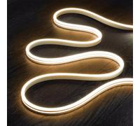 Gaine Led Néon 24v Dc Nflex6 Sur Mesure Ip65 Coupe Tous Les 5 Cm Blanc Chaud 4 M