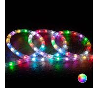 Gaine Led Ronde 220v Ac 36 Led/M Rgb Ip65 Coupe Tous Les 100 Cm Sur Mesure Rgb 1 M