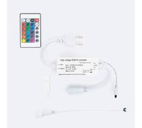 Gaine LED Ronde RGB de 36 LED/m et IP65 alimenté en 220V AC