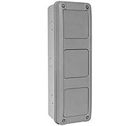 Gaine multifonction verticale pour coffrets Plexo³ 2 rangées