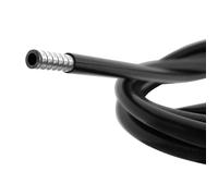 Gaine noir Ø6mm 3m mobylette scooter cyclo moto gaz accélérateur frein embrayage cable