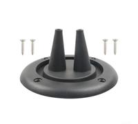 Gaine Passe-Câble Double Trou IP65 TPE Gaine Passe-Câble Double(Black) | IP65 étanche, pour anti- pour poussière, idéal marine et RV, matériau TPE , universel