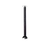 Emuca – Goulotte articulée passe-câble en plastique pour table et bureau – Noir