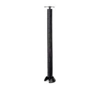 Emuca - Goulotte articulée/Organisateur Passe-câble en Plastique pour Table Bureau, Noir