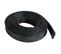 Gaine pour câbles et fils flexible ø max : 20 mm noire 5m