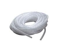 Gaine pour câbles et fils spirale ø max : 9mm blanche 10m