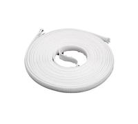 Gaine pour câbles Gaine de câble tressée Extensible 1 m, 5, 10, Gaine Isolante Protection Fil en Nylon, 4, 6, 8, 12, 15, 20, 25 mm pour Organisation et Gestion(F,6mm,10 Meter)