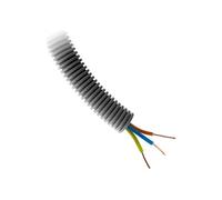 Zenitech - Gaine précâblée ICTA Ø16mm 100m - Gris ou noir