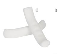 Gaine Protection Frein Vélo Pliant Texture Grip Sûr | Silicone souple, texture antidérapante, confort accru, sécurité freinage, matériau résistant(White)