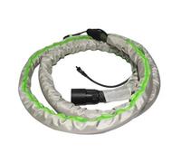 Gaine protectrice pour tuyau d'extracteur de poussière - Accessoire flexible étanche 5 mètres,Housse de protection de tuyau anti-poussière - Pour Les Bricoleurs, Ateliers, Usines, Machines De Meulage