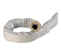 gaine pvc - isolée - diamètre 125 mm - 6 mètres - atlantic 423053