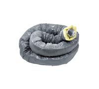 Conduit souple calorifugé aluminium Type T CR 50 - Longueur 6m - Diamètre 125mm ATLANTIC