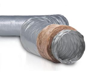 Gaine PVC souple SRFPVCETH ECOSOFT avec isolation thermique 25 mm Ø 80 mm 6 m - NATHER - 549242