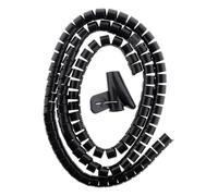 Gaine range câble Ø20mm 1,5m - noir - Zenitech