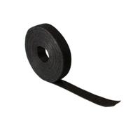 Gaine range-câbles LogiLink KAB0055 20mm de largeur pour organisation de câbles coloris noir