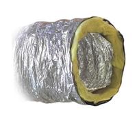 Generique Gaine souple aluminium isolée STRULIK 5 m Diamètre 125 mm G