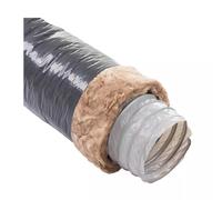 Gaine souple isolée PVC GP ISO Ecosoft isolation 25 mm sans phtalate - Ø 80 mm Longueur 6 mm - UNELVENT - 813920
