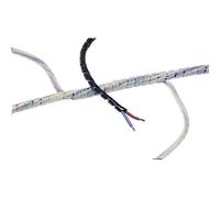 Gaine spirale 10 à 100 mm HellermannTyton SBPAV09-PA6-BK-30M 161-44200 noir 30 m