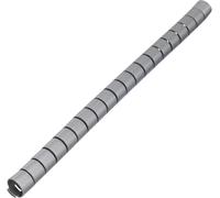 Gaine spirale 15 mm (max) TRU COMPONENTS TC-KL15SLZ-50M203 1593211 argent Marchandise vendue au mètre