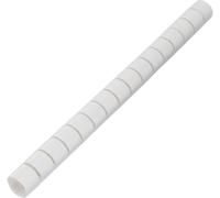Gaine spirale 15 mm (max) TRU COMPONENTS TC-KL15WEZ-50M203 1593206 blanc Marchandise vendue au mètre