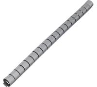 Gaine spirale 20 mm (max) TRU COMPONENTS TC-KL20SLZ-30M203 1593212 argent Marchandise vendue au mètre