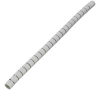 Gaine spirale 20 mm (max) TRU COMPONENTS TC-MX-KLT20GY203 1593186 gris 5 m