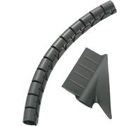 Gaine spirale 25 mm (max) TRU COMPONENTS TC-MX-KLT25BK203 1593182 noir 5 m