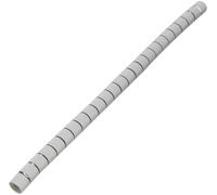 Gaine spirale 25 mm (max) TRU COMPONENTS TC-MX-KLT25GY203 1593187 gris 5 m