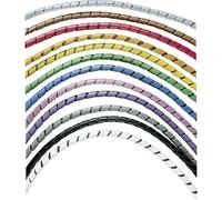 Panduit T25F-C0 T25F-C0 Gaine spirale 4.80 à 50.40 mm noir 30.5 m