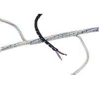 Gaine spirale 5 à 20 mm HellermannTyton SBPE4-PE-BK-30M 161-41101 noir 30 m