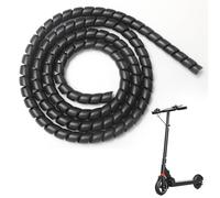 Gaine Spirale Flexible Cable Electrique, Noir, Protection de Câble en Spirale pour Trottinette, pour Xiaomi M365/Pro, 120cm