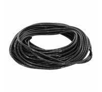 Gaine spirale flexible pour fil electrique P2R 6-60mm Noir