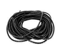 Gaine spirale flexible pour fil electrique P2R 9-65mm Noir