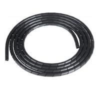 GAINE SPIRALE - Noir - 2m - Diamètre 9mm à 12mm - Plastique - Protection Câble électrique