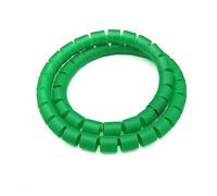 Gaine spiralée pour câbles, Organisateur de câbles en tube PE en spirale multicolore 8-30mm 1-10m(Green,15MM-1 METER)