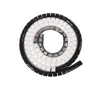 Gaine spiralée pour câbles. Protecteur de câble en Spirale, Noir et Blanc, diamètre 8-42 mm, Longueur 1-10 mètres(Black,40 MM 5 Meters)