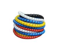 Gaine spiralée pour câbles, Protecteur de Câble Spirale 2m Multicolore 12mm(Blue)