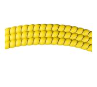 Gaine spiralée pour câbles, Protecteur d'enroulement de câble en spirale Flexible, 2 mètres, multicolore, plusieurs tailles, ignifuge(Yellow,45mm X 2 Meters)