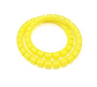 Gaine spiralée pour câbles. Tube d'enveloppe de câble en Spirale sans détecteur Fil Multicolore 8-30mm 1-10m(Unique Colour,10MM 5 Meters)