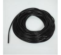 Gaine spiralée spirale 25m flexible pour câbles électrique moto - RSM - Noir - D6mm