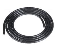 Gaine spiralée - Universel - 7mm à 10mm - Protection câble - Plastique noir - Intérieur