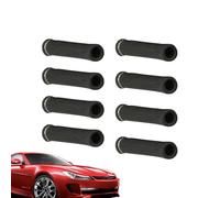 Gaine thermique pour câbles de bougie - 8 pièces de protection flexible de 538 °C | protecteurs de câbles de bougie - pour atelier de voiture ATV tracteur tondeuse camion SUV aventure voyage long