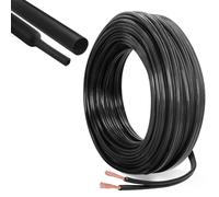 Gaine Thermo Rétractable 4:1 Ø12mm, 1m Longueur, Étanche, Ruban Isolant, pour Câbles Électriques (Noir)