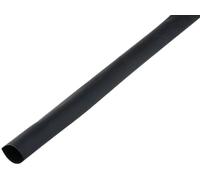 Gaine Thermo Retractable avec colle 24mm-6mm noir polyolefine 1m