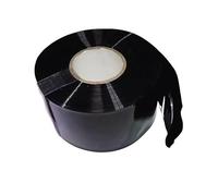 Gaine thermorétractable, 1 gaine thermorétractable en PVC 18650, largeur 200 x 500 mm, 8 mètres, noir(240mmx154mm)