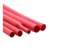 Gaine thermorétractable 2:1 en polyoléfine rouge de 1 mètre de diamètre, diamètre 1, 2, 3, 4, 5, 6, 7, 8, 9, 10, 12, 14, 16, 20, 25, 30, 40, 50 mm, gaine de câble thermique isolée(15mm)